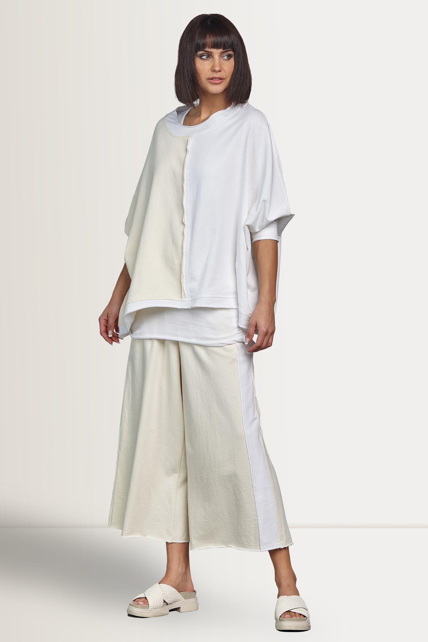 French Terry 2 Tone Top