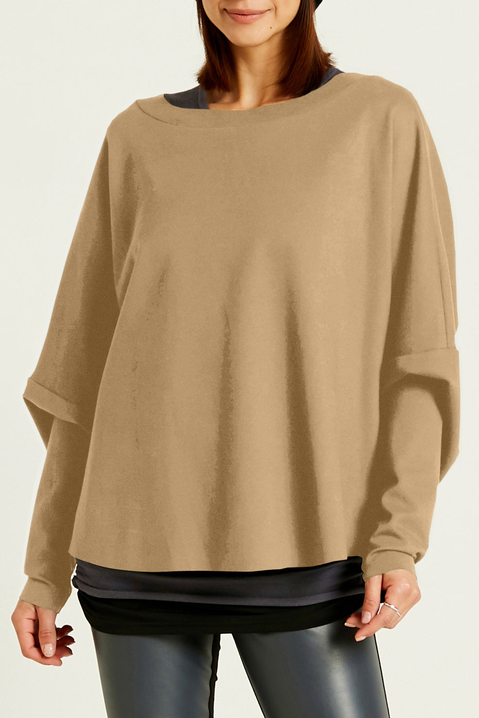Scuba Long Sleeve Bateau Top