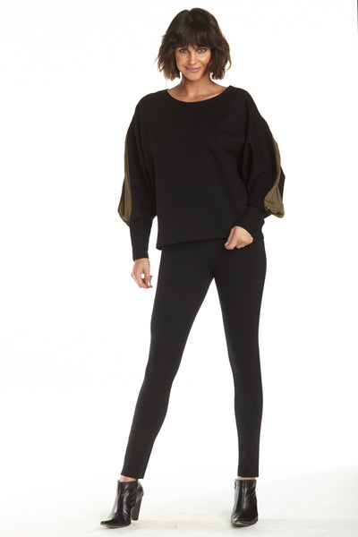 Scuba Drama Sleeve Top