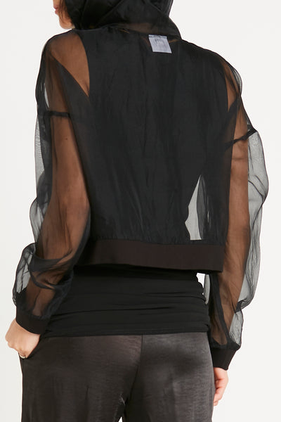 Organza Hip Hoodie