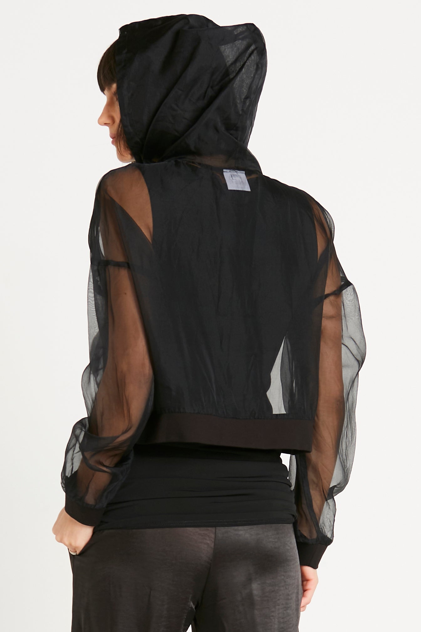 Organza Hip Hoodie