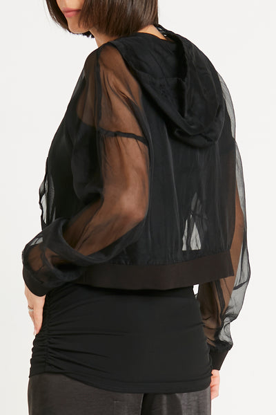 Organza Hip Hoodie