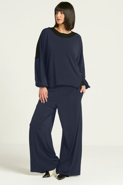 Matte Jersey Billow Sleeve Top