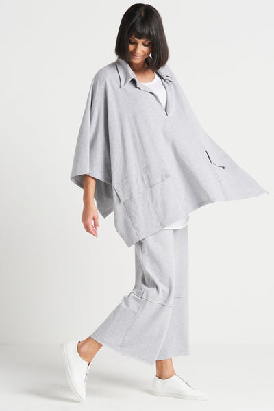French Terry Chic Poncho