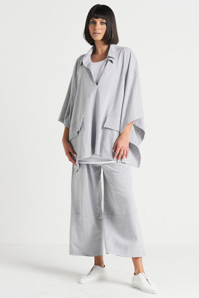 French Terry Chic Poncho
