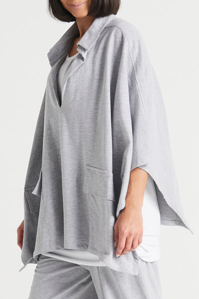 French Terry Chic Poncho