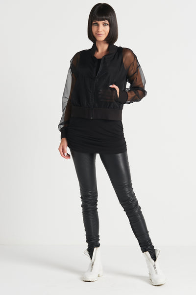 Organza Baseball Jacket
