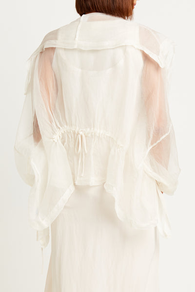 Organza Drawstring Jacket