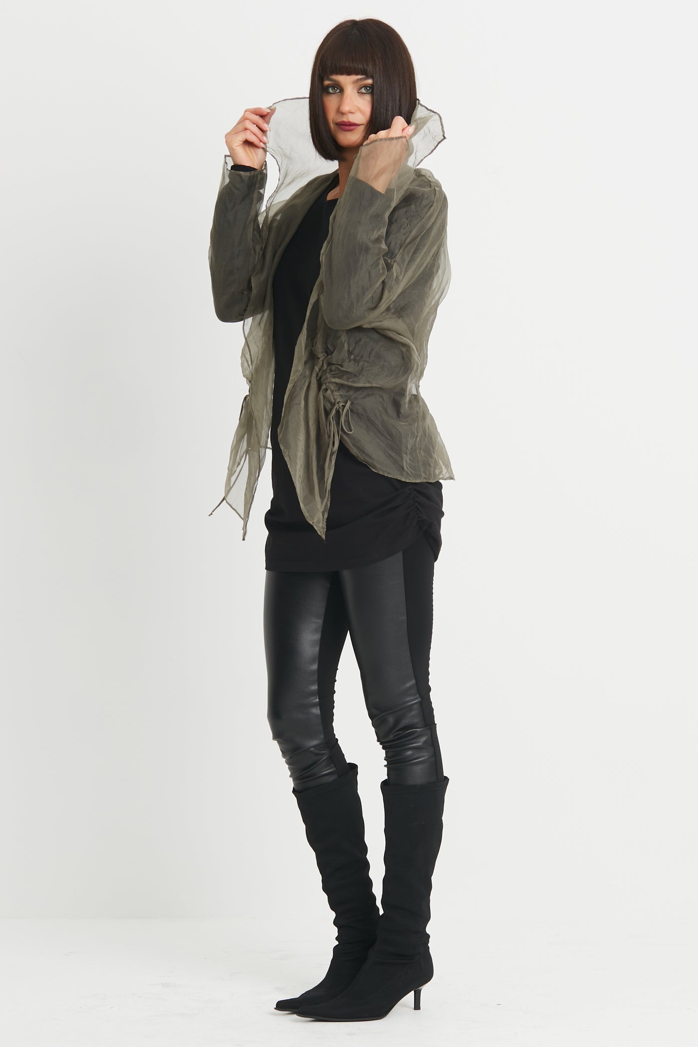 Organza Drawstring Jacket