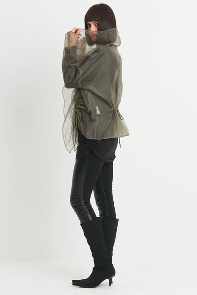 Organza Drawstring Jacket