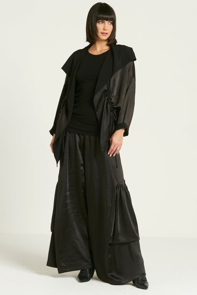Sateen Drawstring Jacket