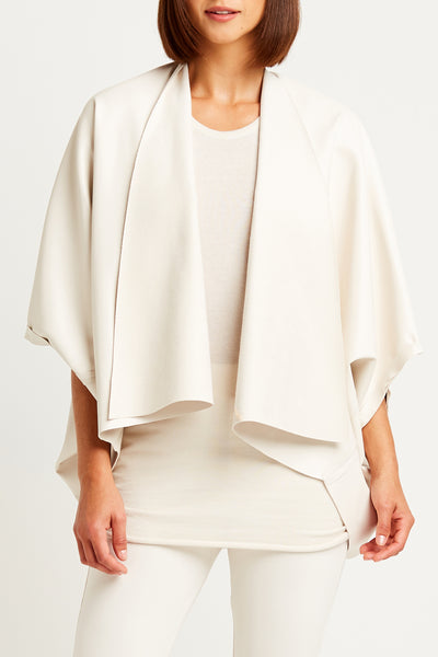 Vegan Leather Lantern Jacket