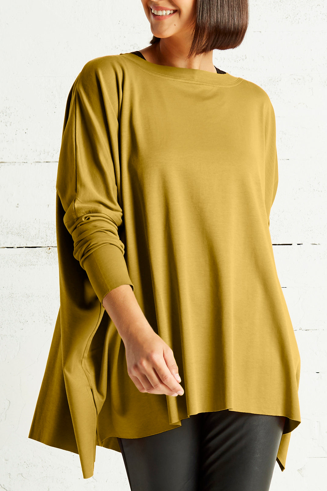 Pima Cotton Crew Swing Tee