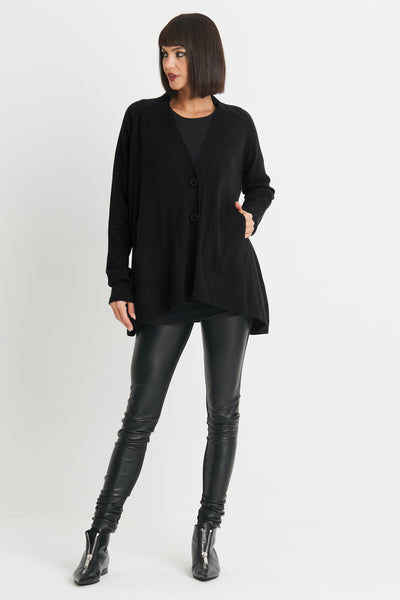 Pima Cotton Varsity Cardigan