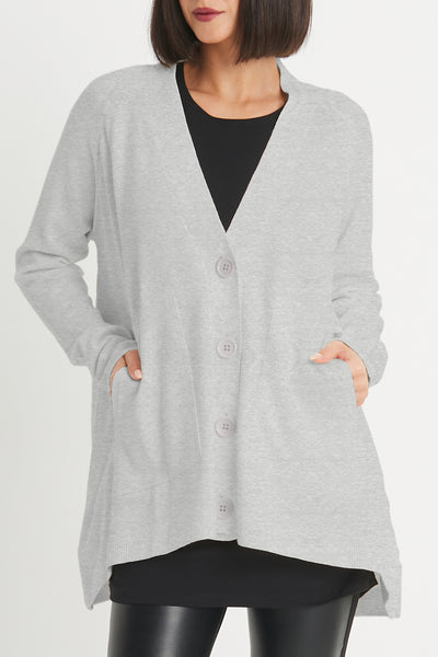 Pima Cotton Varsity Cardigan