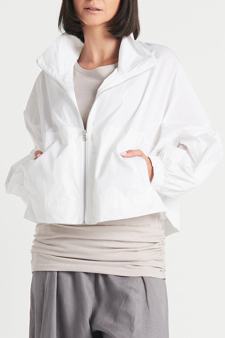 Nylon Bomber Jacket