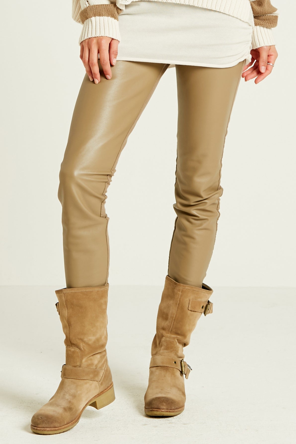 Vegan Leather Sexy Leggings