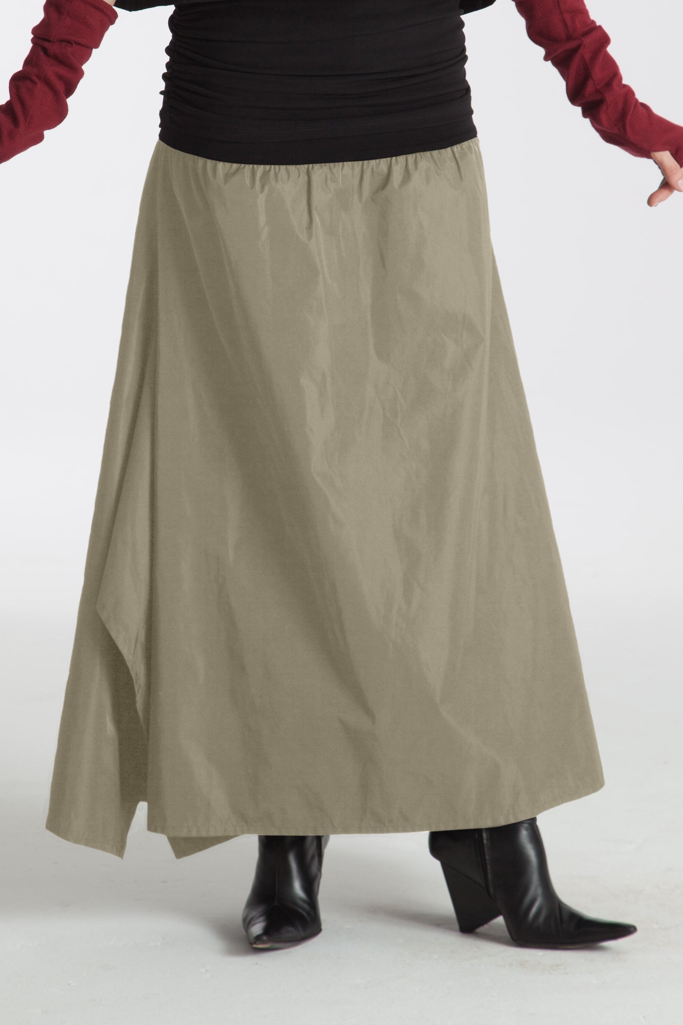 Nylon Square Skirt
