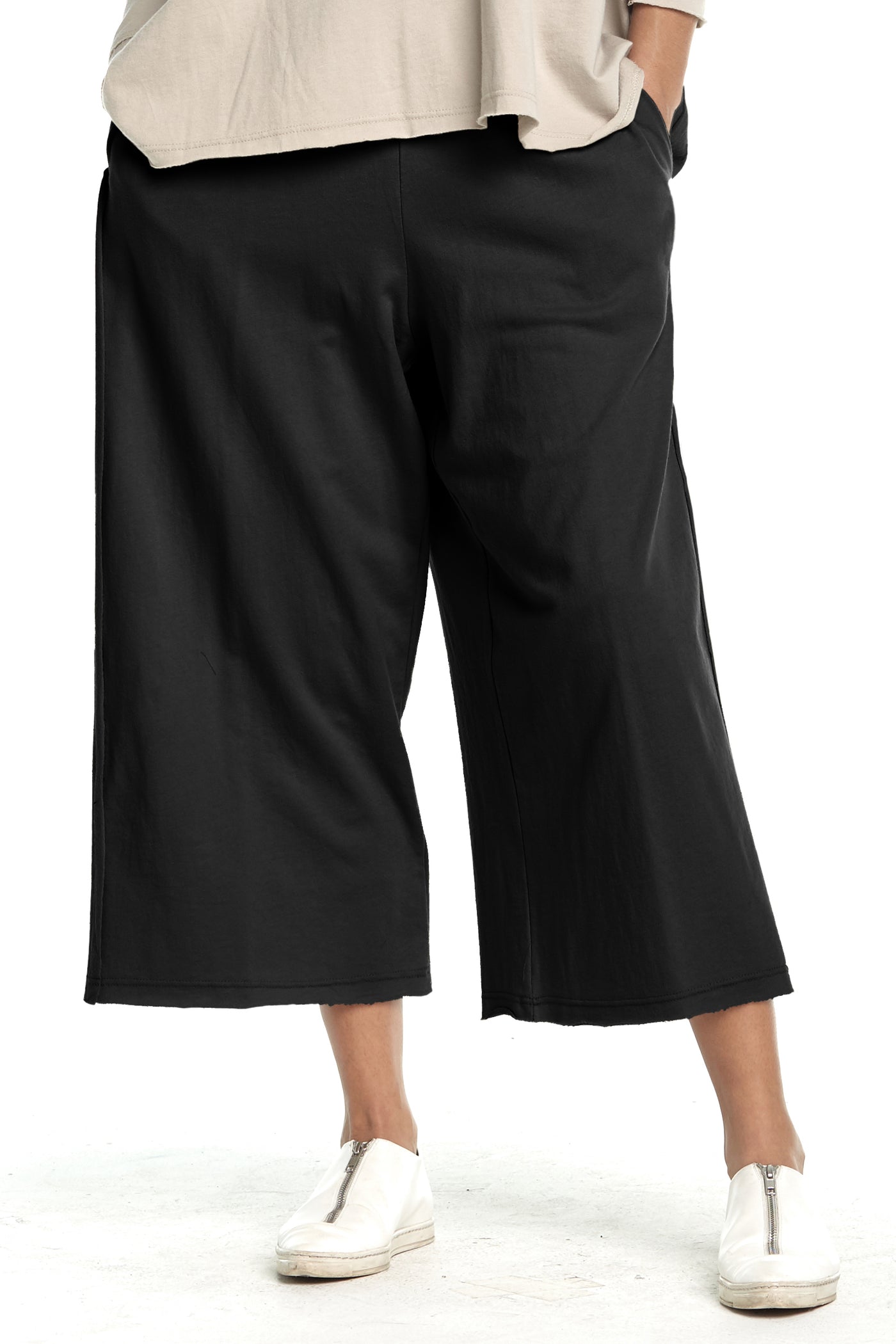 French Terry Crop Pant