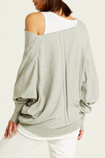 Pima Cotton Reversible Sweater
