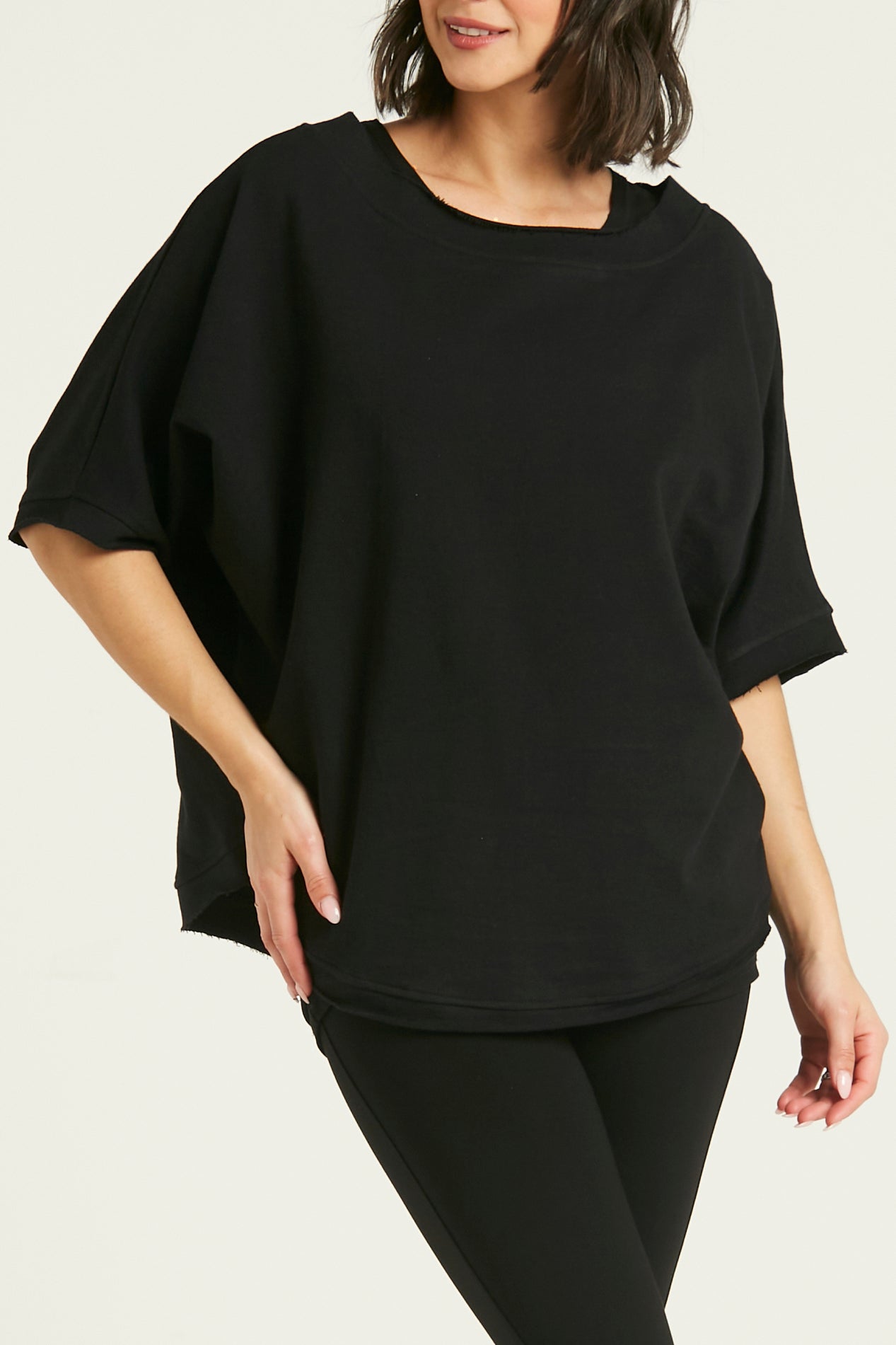 French Terry Reversible Top