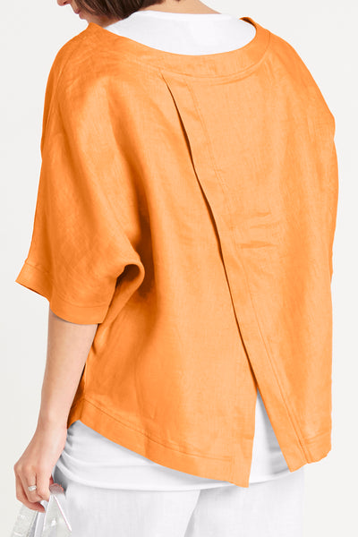Handkerchief Linen Reversible Top