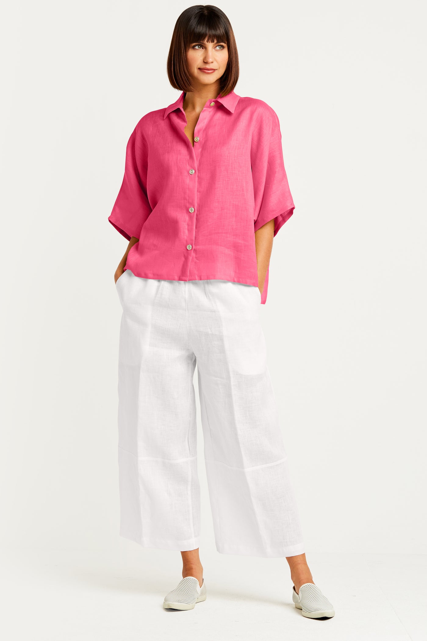 Handkerchief Linen Menswear Shirt