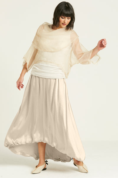 Sateen Bubble Skirt