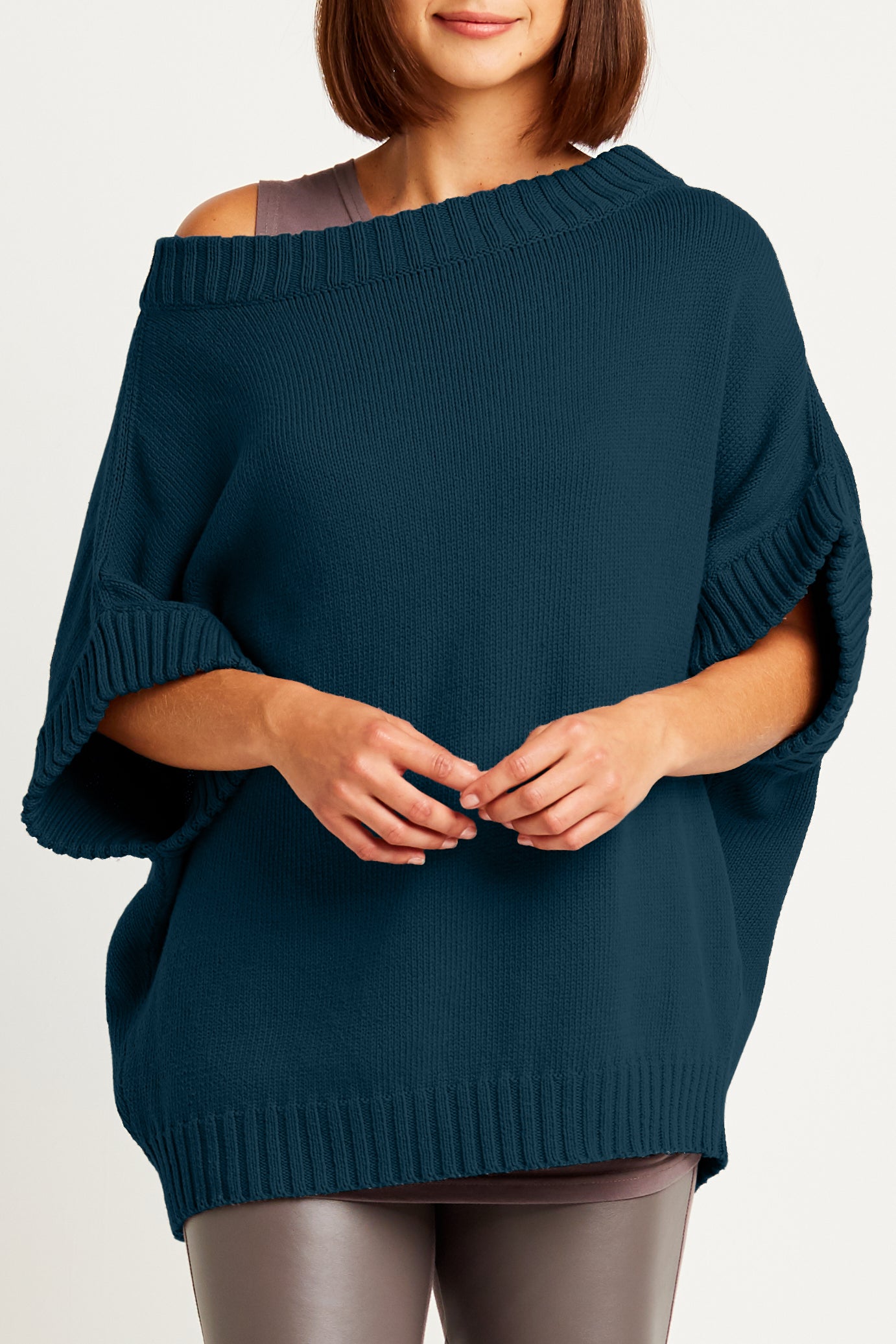Pima Cotton Chunky Pullover Sweater