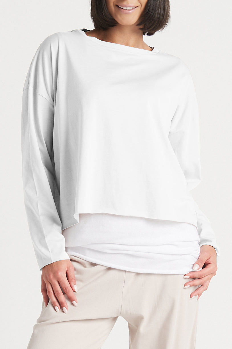 Pima Cotton Mini Luxury Boxy Tee