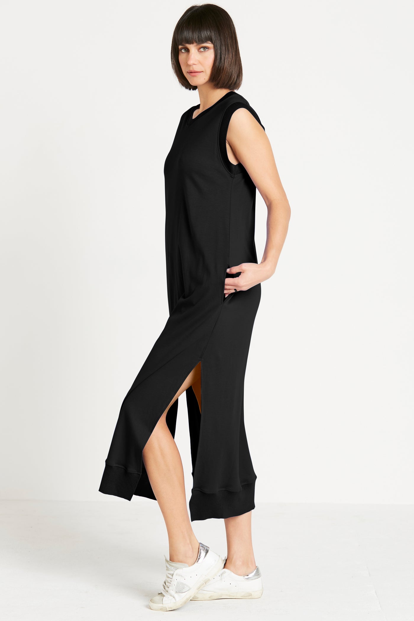 Pima Cotton Sheath Dress