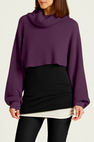 Pima Cotton Waffle Shrug