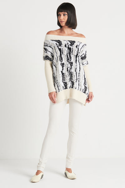 Pima Cotton Inside Out Reversible Sweater