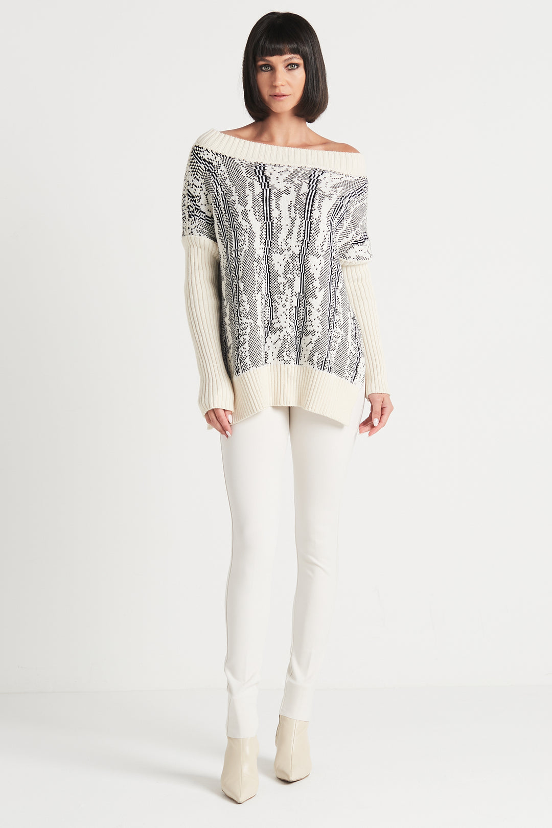 Pima Cotton Inside Out Reversible Sweater